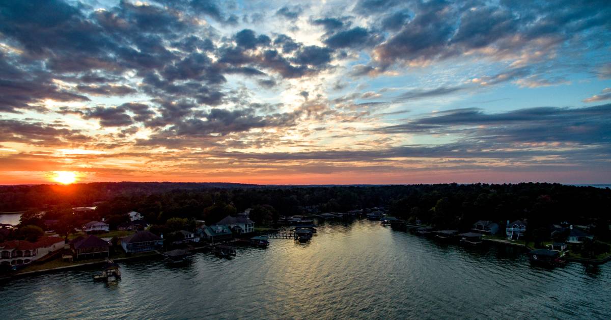 Best Views of the Sunset on Lake Travis on a Boat